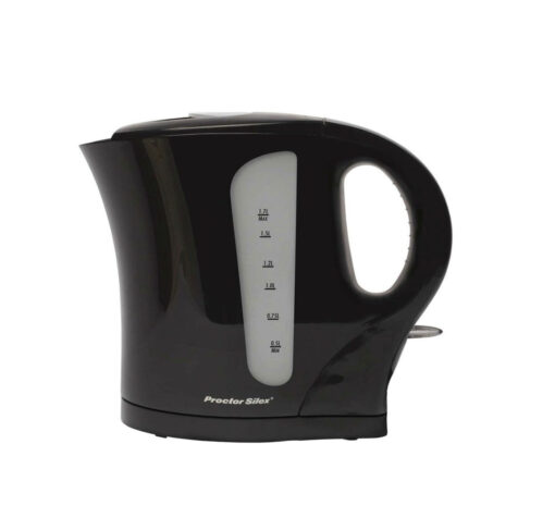 1.7L Cordless Electric Kettle (Black)P/Silex