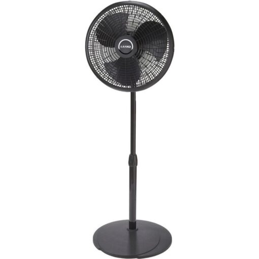 Lasko 16" Pedestal Fan (Black)