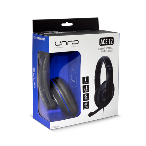 UNNO Ace 12 Headset HS7212BL