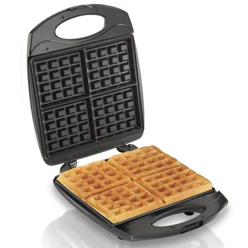 4 SLICE BELGIAN WAFFLE BAKER HAMILTON BEACH