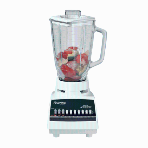 10 SPD BLENDER 5CUP WITH GLASS JAR 375W (WHITE) OSTER