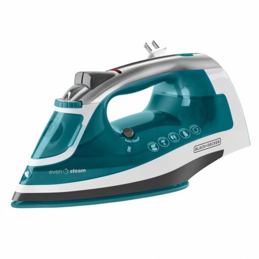 SMARTSTEAM CERAMIC IRON WITH RETRACTABLE CORD (GREEN) BLACK+DECKER
