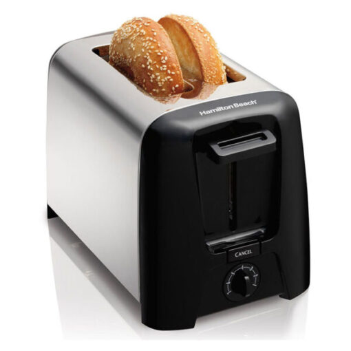 2 SLICE TOASTER (CHROME) HAMILTON BEACH