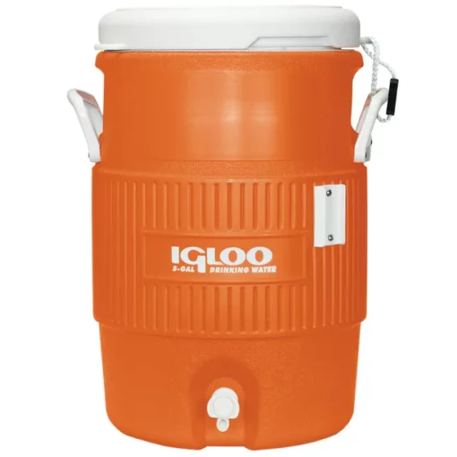 5 GALLON COOLER (ORANGE) IGLOO