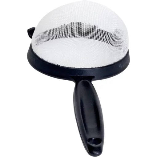6" PLASTIC STRAINER (BLACK) IMUSA