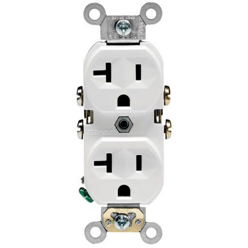VOLTECK DUAL IN WALL RECEPTACLE STANDARD
