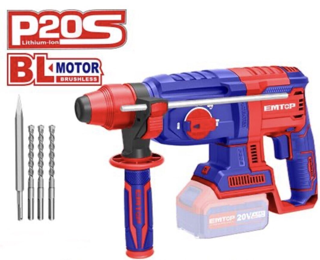 LITHIUM-ION ROTARY HAMMER EMTOP